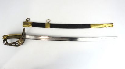 null FRANCE. Saber of the type of the officers of the foot troops of the end of the...