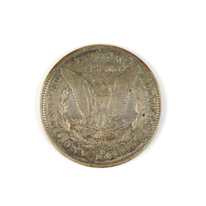 null ETATS-UNIS
1 Dollar 1889.
Av. E. PLURIEUS. UNUM. 1889. profil gauche.
Rv.UNITED....