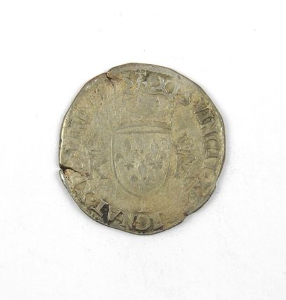 null CAPÉTIENS
Charles IX (1560-1574). Teston argent, 1573. Bayonne.
Av. CAROLUS.9....