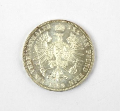 null ALLEMAGNE
Prusse, Frédéric-Guillaume IV (1840-1861) .1 Thaler. 1859.
Av. FRIEDR....