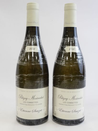 2 bouteilles Puligny Montrachet Combettes...