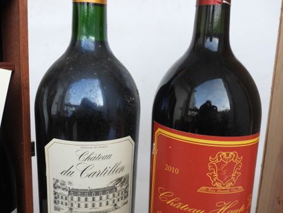 null 5 bouteilles Torres Reserva Real, Magnum Château du Cartillon cru bourgeois...