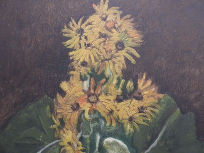 null Georges BRAQUE (1882-1963) : Bouquets de fleurs. Aquatinte réalisée par Visat....