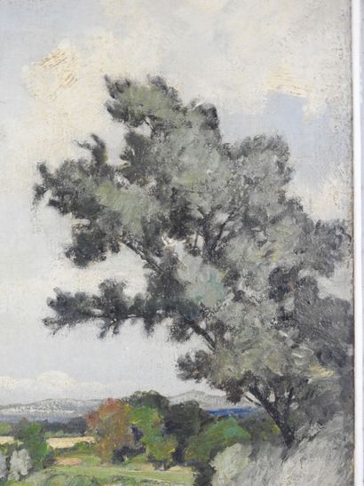 null Claude RAMEAU (1876-1955): The Loire in Bourbonnais. Oil on canvas. Signed lower...