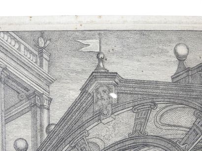 null Carlo RANA (1715 Suse - 1804): 
E. Ergastolo in parte gotica. G. Galleria. H....