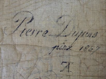 null Pierre DUPUIS (Orléans 1833 - Ile de Bréhat 1915). Scène de l'antiquité. Huile...