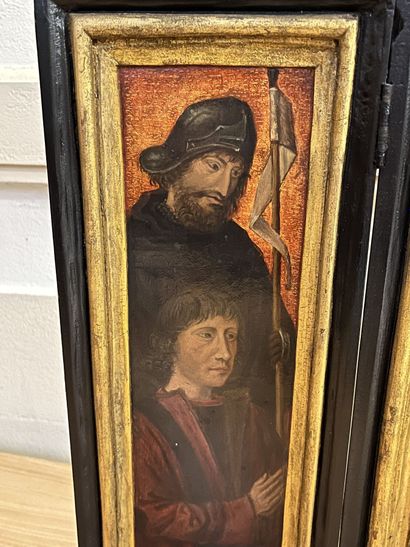 null Hugo VAN DER GOES (1475-85) d'après : Vierge à l'enfant avec les donateurs Willem...