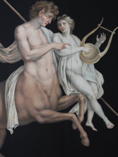 null Michelangelo MAESTRI (1741-1812) attribué à : Figures allégoriques d'après l'antique....