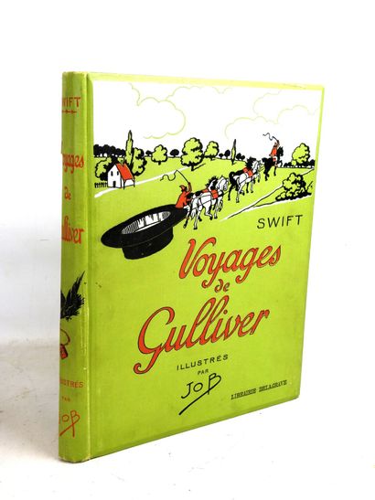 null SWIFT Jonathan. Voyages de Gulliver. Paris, Librairie Delagrave. 1927. Ed. Illustrée...