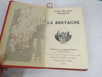 null GUIDE MICHELIN : La Bretagne. 2e Edition 1928-1929. 
On joint : - Chemins de...