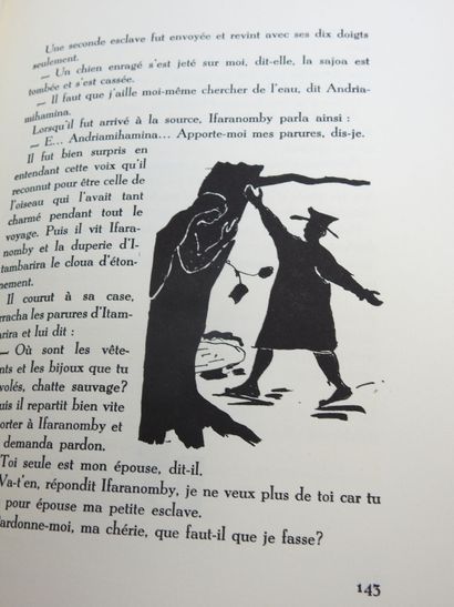 null LONGCHAMPS Jeanne de. Contes malgaches. Paris, Editions Erasme. Broché. In-8.
On...