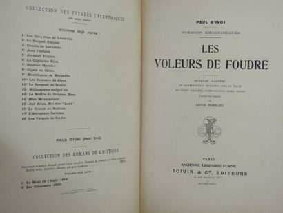 null IVOI Paul d'. Voyages excentriques - Les voleurs de foudre. Paris, Boivin &...