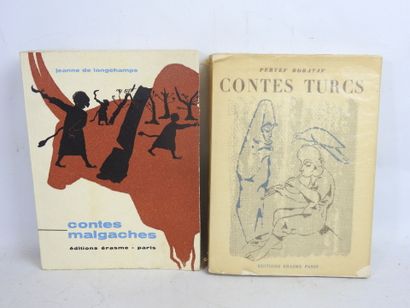 null LONGCHAMPS Jeanne de. Contes malgaches. Paris, Editions Erasme. Broché. In-8.
On...