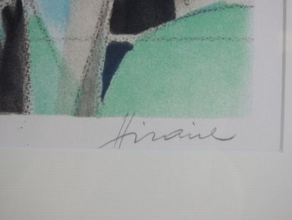 null Camille HILAIRE (1916 - 2004) : Nu féminin. Lithographie, signée en bas à droite....