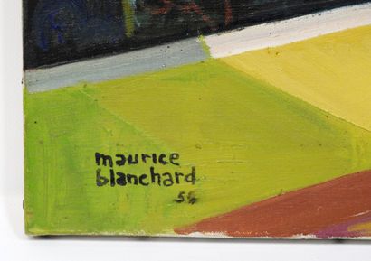 null Maurice BLANCHARD (1903-1969)
Notre Dame de Paris.
Huile sur toile, signée en...