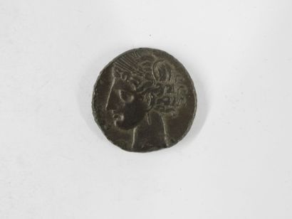 Statere of billon of Carthage (203-201 BC)....