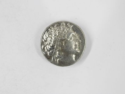 Tetradrachm of CLEOPATRE VII and PTOLEMEE...