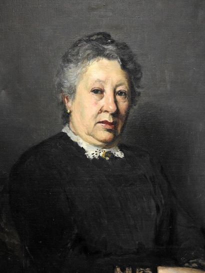 null Pierre FRAILONG (1886-1961/62)
Portrait de dame.
Huile sur toile. Signée et...