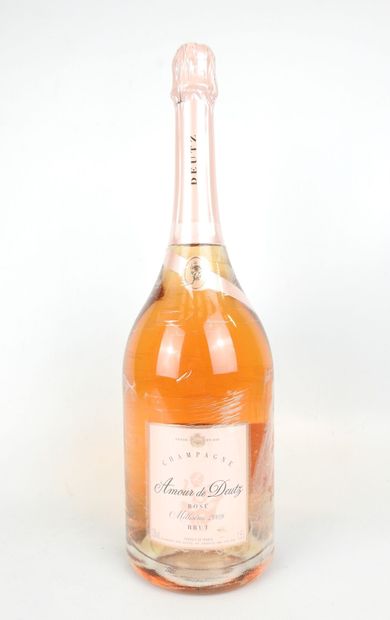 1 magnum Champagne Brut rosé Amour de Deutz...