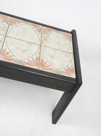 null Jean-Claude MALARMEY (1932-1992), attributed to : Rectangular coffee table,...