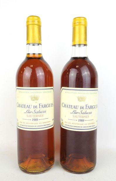 2 bouteilles Château de Fargues Lur-Saluces...