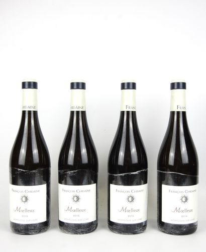 4 bouteilles Montlouis Moelleux F Chidaine...