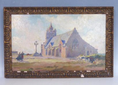 null Emmanuel MARCEL-LAURENT (1892-1948) : Saint Guénolé, Notre-Dame de la Joie....