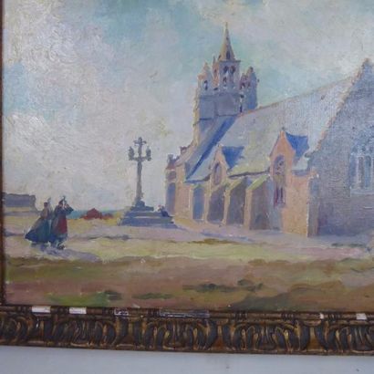 null Emmanuel MARCEL-LAURENT (1892-1948) : Saint Guénolé, Notre-Dame de la Joie....