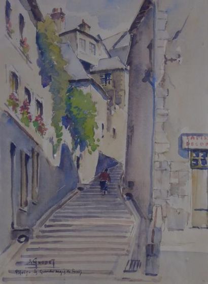 Etienne GAUDET (1891-1963) : Blois – les...