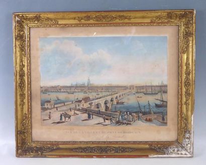 Louis GARNERAY (1755-1837): Vue de la Ville...