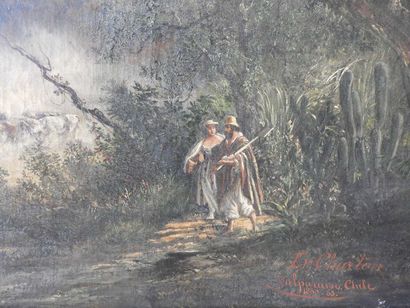 null Ernest CHARTON THIESSEN DE TREVILLE (1816, Sens -1877, Buenos Aires): Vue générale...