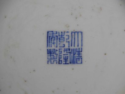 null CHINE

Vase de forme tianqiuping (sphère céleste) en porcelaine décorée en bleu...