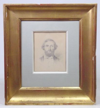 Paul DELAROCHE (1797-1858) 
Autoportrait....