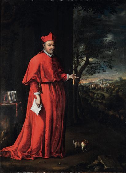 Lavinia Fontana Portrait of Cardinal Cenci Cm 74X100 oil on canvas Gazette Drouot