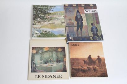  FOUR VOLUMES OF ART INCLUDING SEURAT, IMPRESSIONISM AND FRENCH LANDSCAPE, HENRI... Gazette Drouot