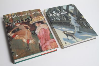  TWO VOLUMES OF ART BY Gustave CAILLEBOTTE AND TOULOUSE LAUTREC Gazette Drouot