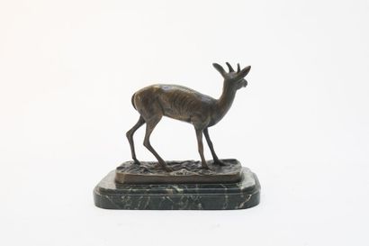 MENE Pierre-Jules (1810-1879) "Antilope", fin XIXe, épreuve probablement posthume...