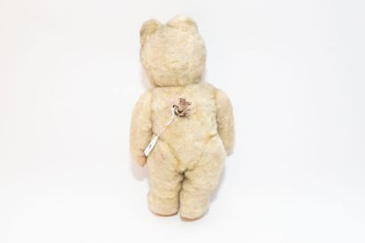 null Teddy bear musical, h. 32 cm [usures et altérations].