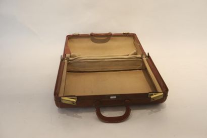 TOWNE - USA Petite valise Vintage, XXe, cuir, marquée, l. 54 cm [usures et légères...