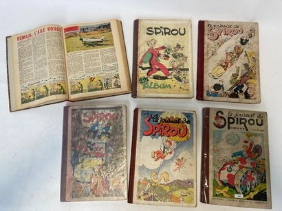 Le Journal de Spirou "Album 9-178", Dupuis, 1941-1985, cent un volumes (certains...