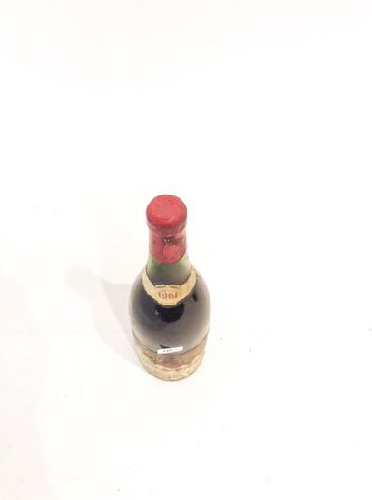 BOURGOGNE (NUITS-SAINT-GEORGES) Red, Paulin-Arnaud 1961, one bottle [damaged label,...