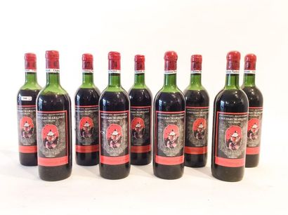 BORDEAUX (SAINT-ÉMILION-GRAND-CRU) Rouge, Château Martinet 1989, neuf bouteilles...
