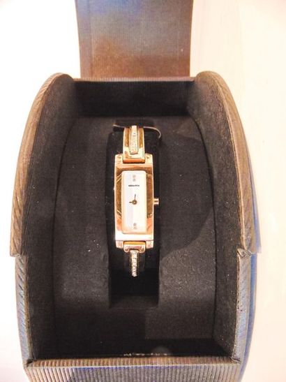 null RODANIA, ladies' wristwatch, with original case and additional links, l. 16.5...