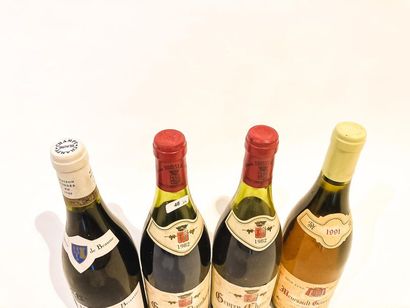 BOURGOGNE Rouge et blanc, quatre bouteilles :

- (GEVREY-CHAMBERTIN), rouge, Domaine...