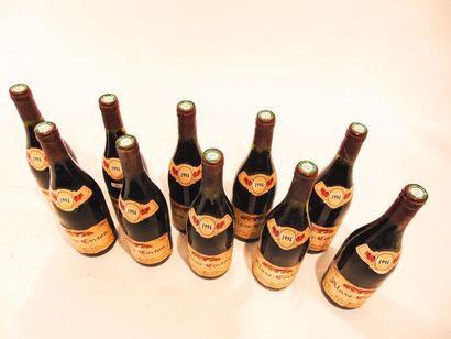 BOURGOGNE (ALOXE-CORTON) Rouge, Boudier Père & Fils 1994, dix bouteilles [normal/bas-goulot,...