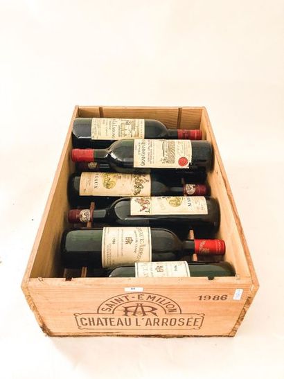 BORDEAUX Red, eight bottles:

- (MARGAUX), Chateau Siran 1983, four bottles [mid-lower...