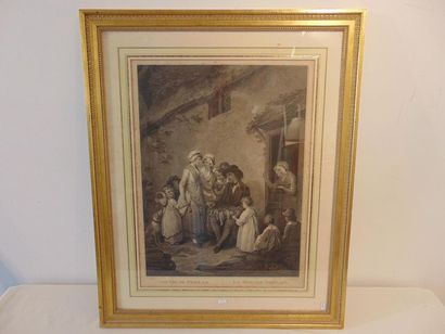 BARNEY Joseph (1751-1829) [d'après] "La Pièce curieuse" and "Le Mercier ambulant,"...