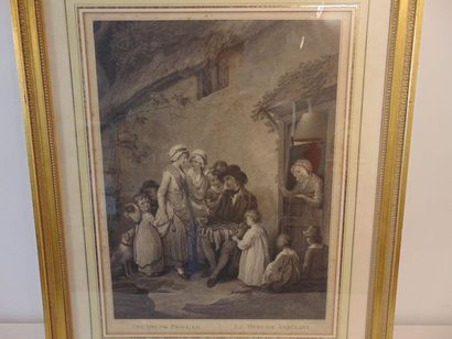 BARNEY Joseph (1751-1829) [d'après] "La Pièce curieuse" and "Le Mercier ambulant,"...