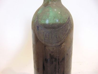 null Le Coin de l'Œnologue (four mysterious old bottles) [as is, without label].
