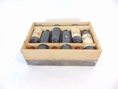 BORDEAUX (LISTRAC) Red, Château Saransot-Dupré, cru bourgeois 1990, twelve bottles...